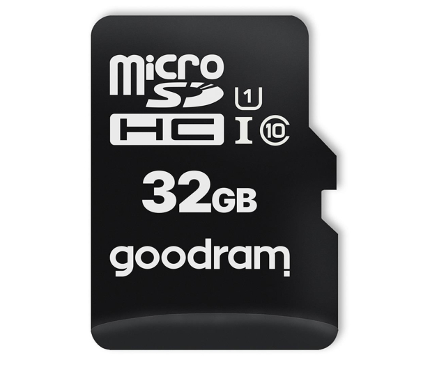 GOODRAM MicroSD 32GB Class 10 + adapter SD 100MB/s - 471594 - zdjęcie